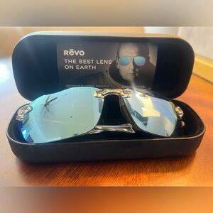 Revo Descend N 
Polarized Sunglasses Color Blue Water lenses